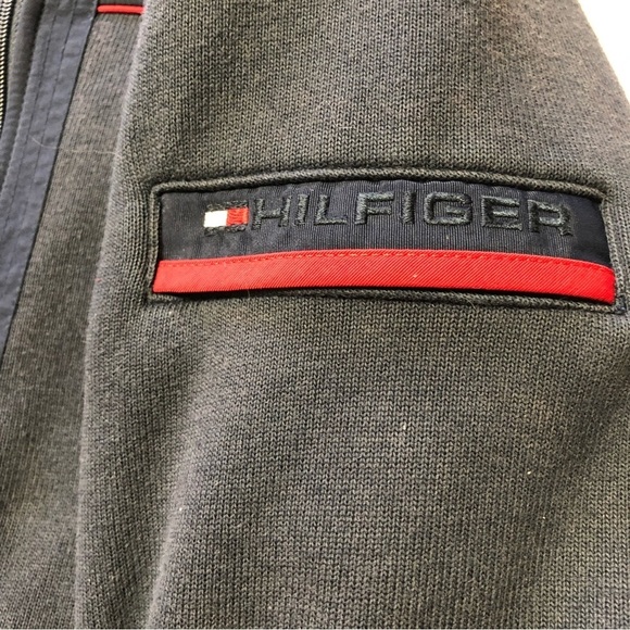 Tommy Hilfiger Full Zip Jacket Medium Blue & Red Size XS - Picture 8 of 15